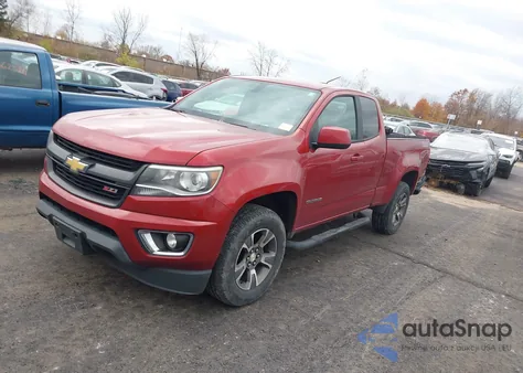 2015 Chevrolet Colorado Z71 from USA, damaged, VIN 1GCHTCE33F1170371